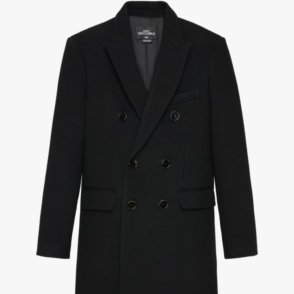 Last💞🔥Zara wool long coat bloggers fav - Picture 6 of 11